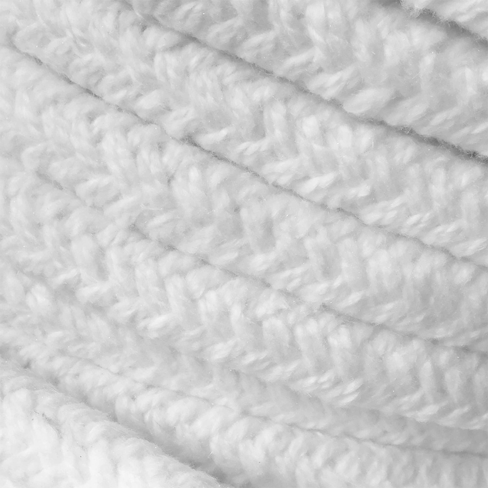 Ceramic Yarn Rope with Stainless Steel Wire Reinforced