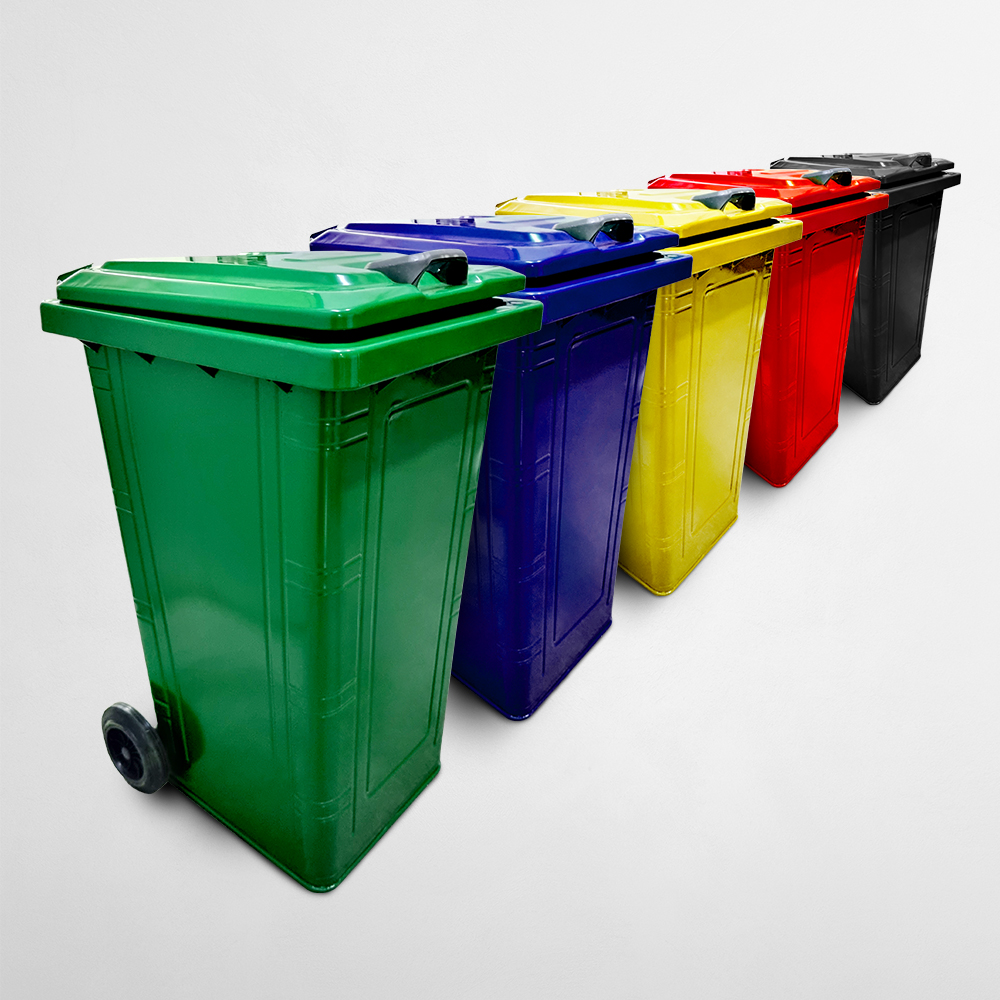 240L Garbage Can (Galvanized Steel)